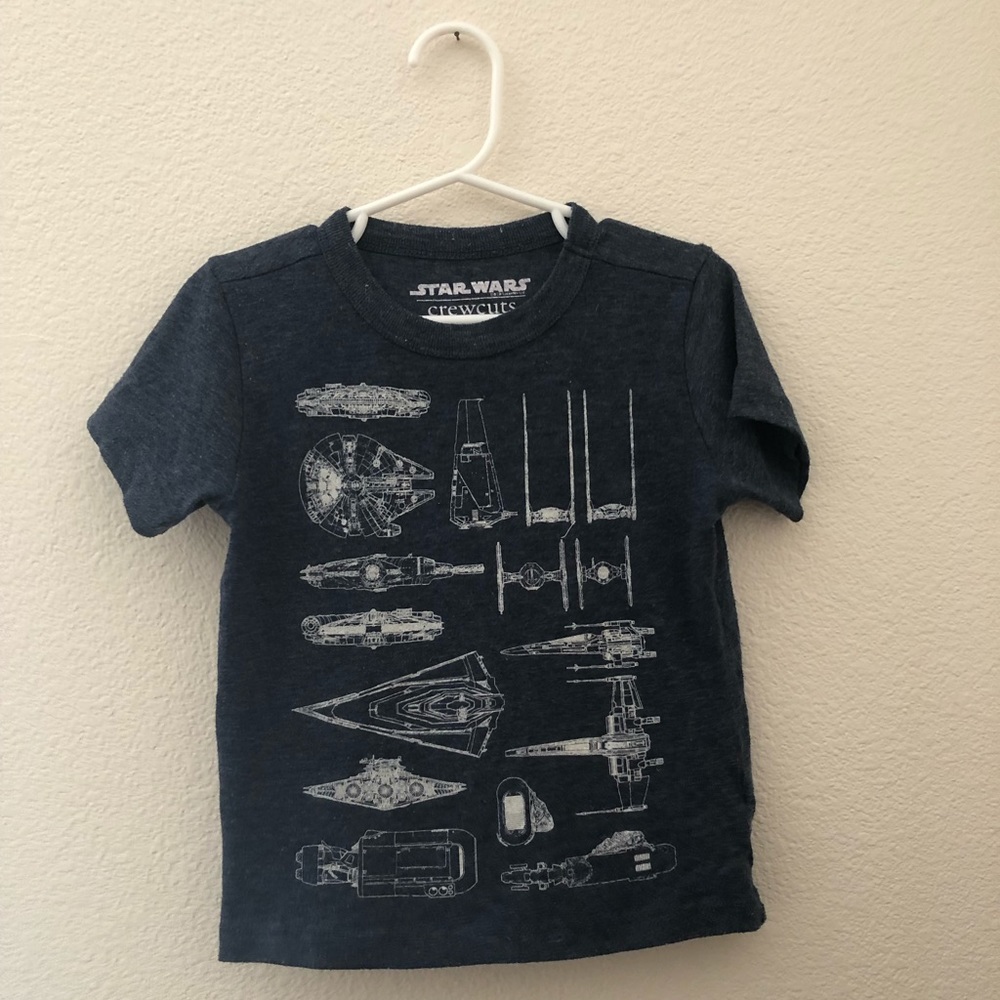 Jcrew crew cuts Star Wars toddler Tee